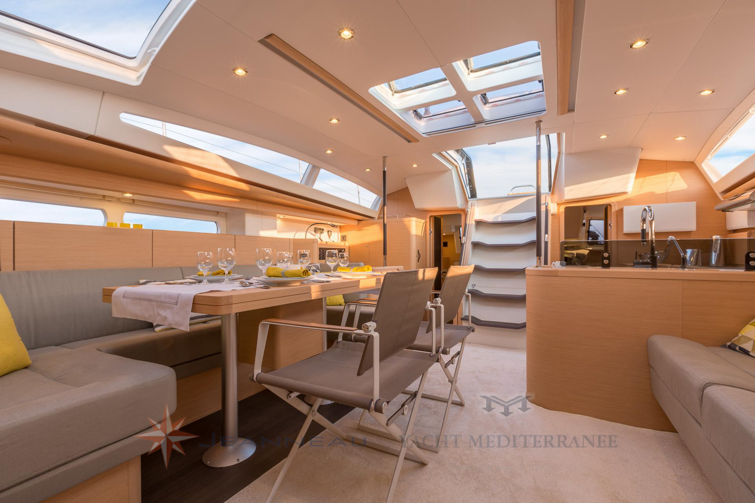 Voilier Jeanneau Yachts 58 - Voilier de croisière à Marseille