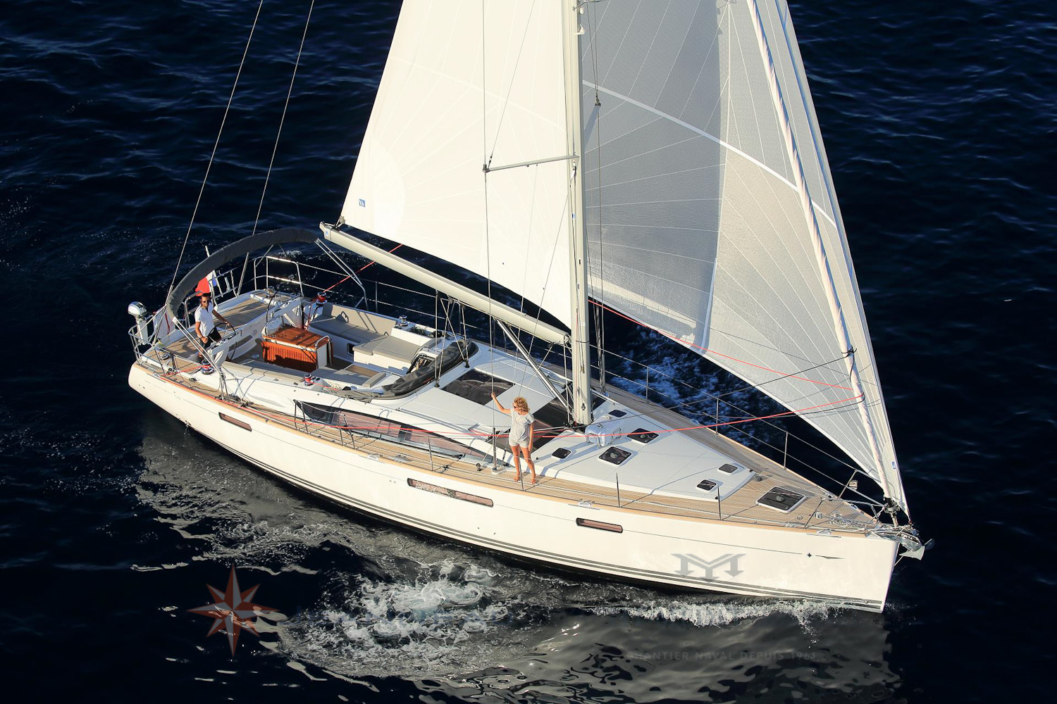 Voilier Jeanneau Yachts 58 - Voilier de croisière à Marseille