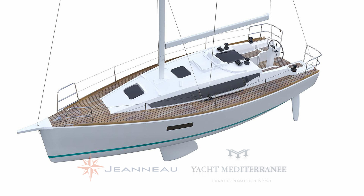 Jeanneau-sun-odyssee-319-vente-voilier-marseille-pointe-rouge-2 Voilier Jeanneau Sun Odyssee 319, voilier à Marseille, Yacht Méditerranée.