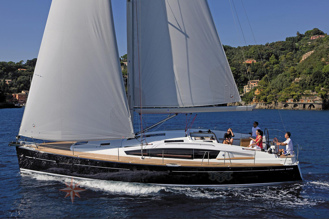 Voilier Jeanneau Sun Odyssee 44 DS, voilier à Marseille, Yacht Méditerranée.