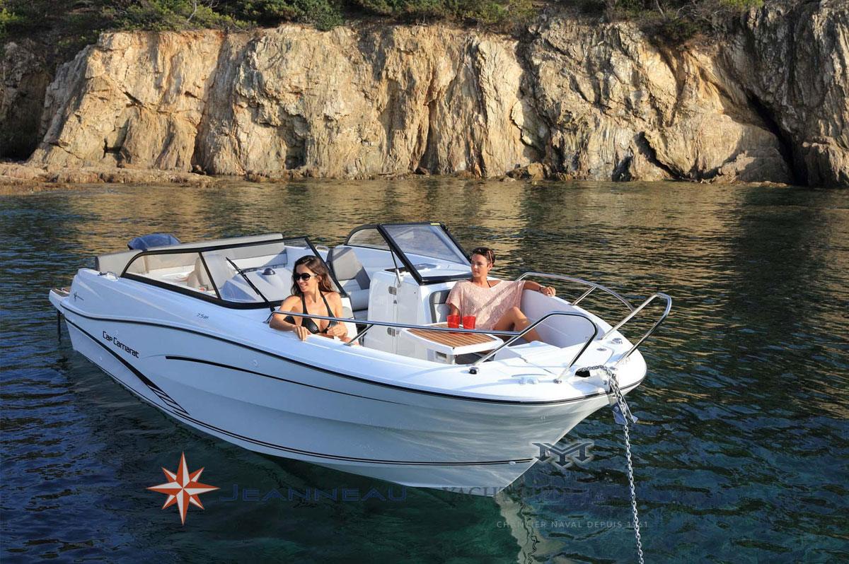 Le nouveau Cap Camara BR Bow Rider 7.5BR bateau moteur in board Jeanneau bateau à Marseille Yatch-Méditerranée