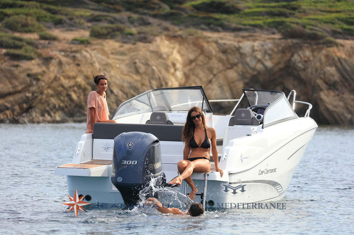 Le nouveau Cap Camara BR Bow Rider 7.5BR bateau moteur in board Jeanneau bateau à Marseille Yatch-Méditerranée