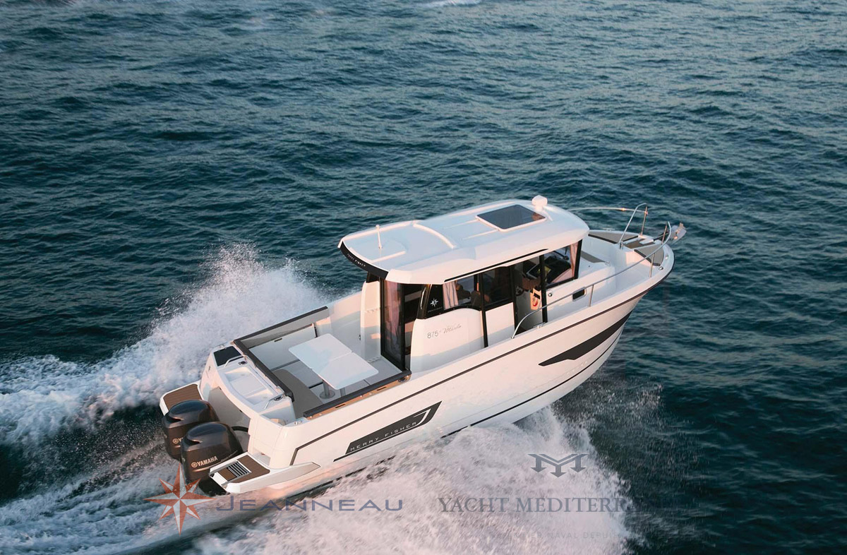 Bateau Hors bord Jeanneau Merry Fisher 875 Marlin – Yacht Méditerranée Marseille vente de bateaux neufs et occasions