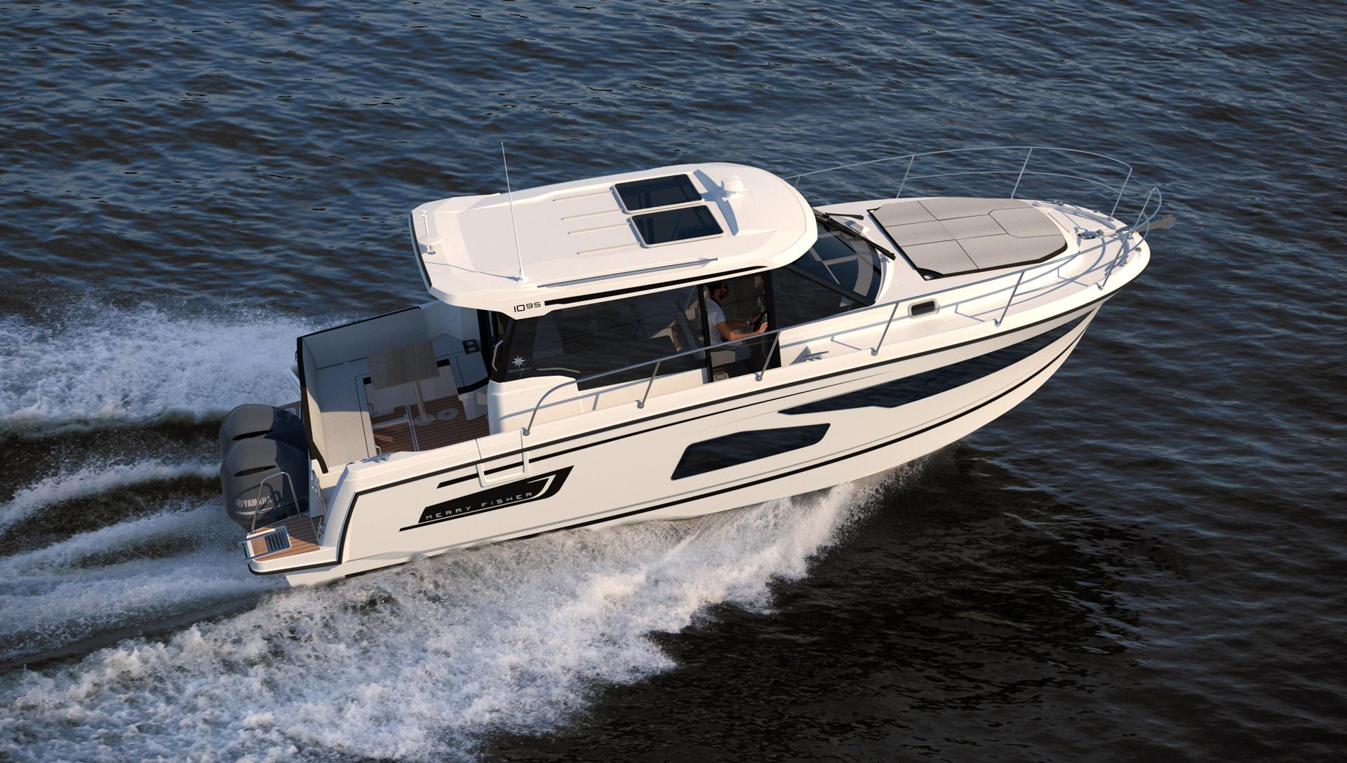 Nouveaute 2018 Merry Fisher 1095 en première mondiale au Nautic de Paris