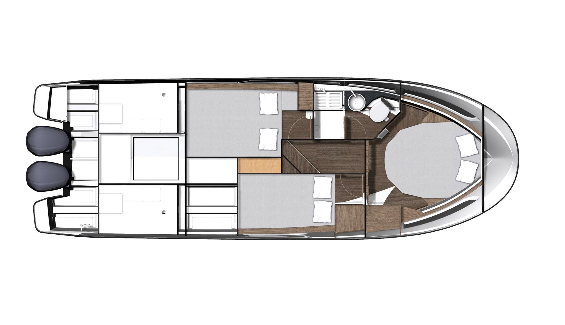 jeanneau-merry-fisher-1095-bateau-moteur-in-board-Jeanneau-bateau-a-Marseille-yatch-mediterranee-4 Jeanneau Merry Fisher 1095 Bateau Hors bord – Yacht Méditerranée - Jeanneau Marseille vente de bateaux neufs et occasions