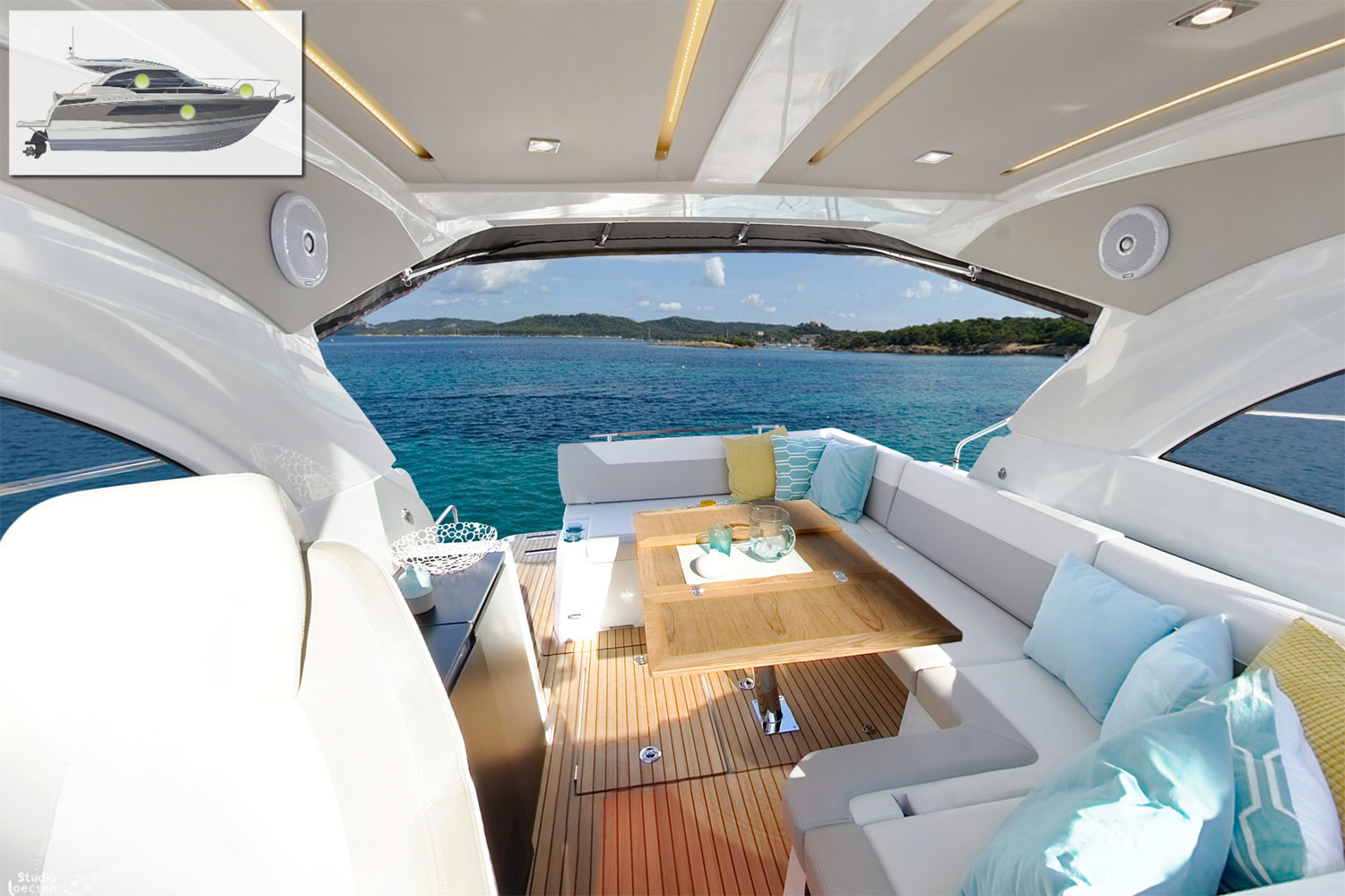 Jeanneau Leader 33 à Marseille, Méditérranée Jeanneau Marseille Pointe Rouge