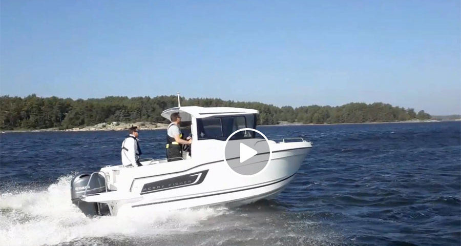 Première sortie en Suède pour le nouveau Merry Fisher 605 Marlin