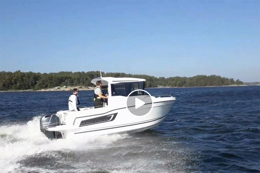 Première sortie en Suède pour le nouveau Merry Fisher 605 Marlin
