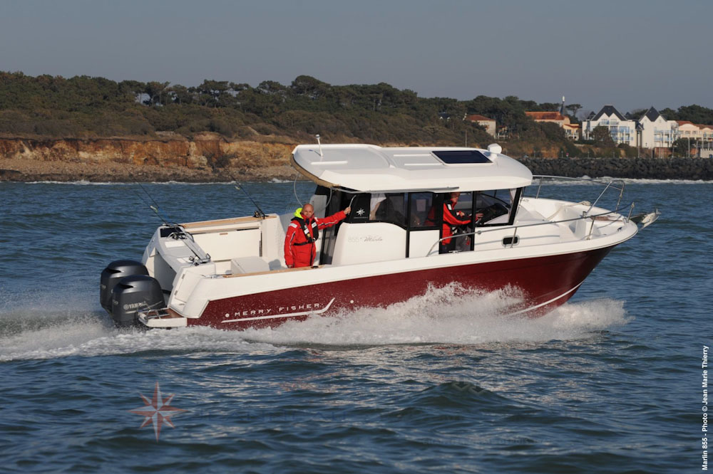 Jeanneau Merry Fisher 855 Marlin Bateau Hors bord-16 Yacht Méditerranée Marseille Jeanneau Merry Fisher 855 Marlin Bateau Hors bord