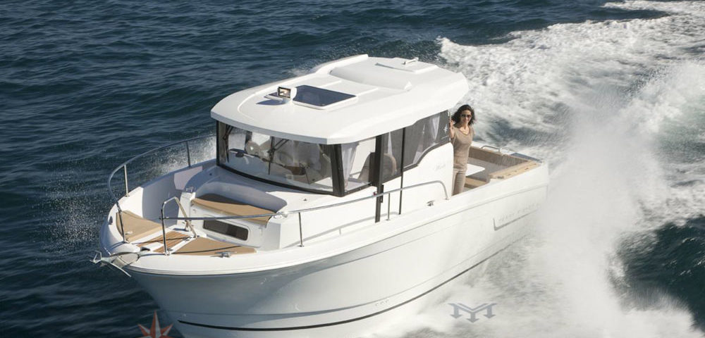 Yacht Méditerranée Marseille Jeanneau Merry Fisher 855 Marlin Bateau Hors bord
