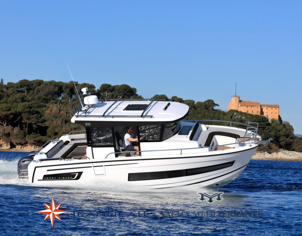 Bateau Hors bord Jeanneau Merry Fisher 895 Marlin – Yacht Méditerranée Marseille vente de bateaux neufs et occasions
