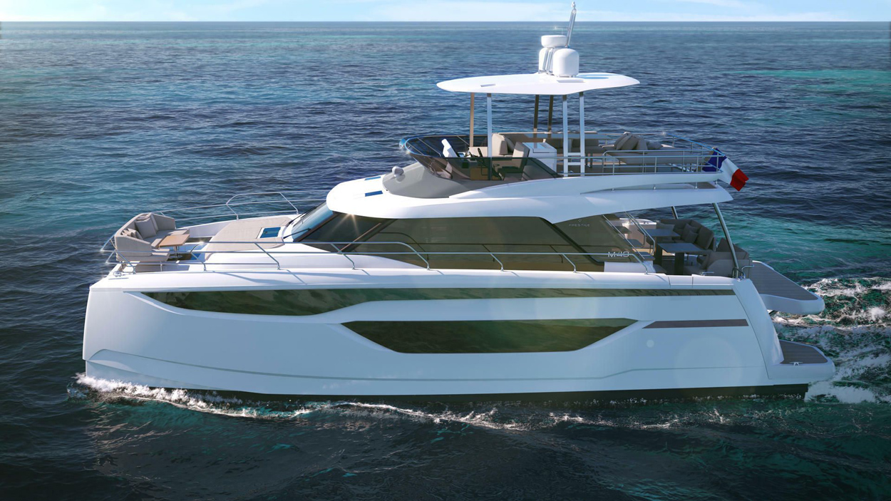 2-Prestige-M48-yacth-med-Marseille Yacht Prestige M48 - Yacht Méditerranée Marseille