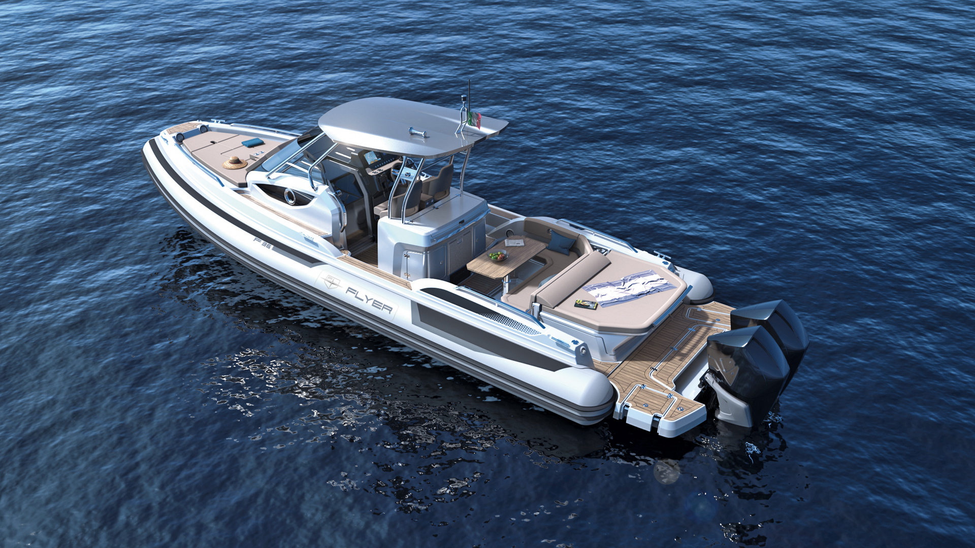 BWA semi rigide Marseille BWA Flyer 36