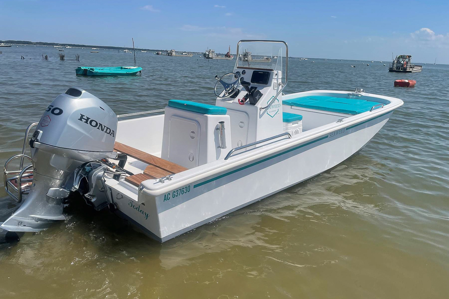 Seaweed 535 bateau open peche promenade Marseille