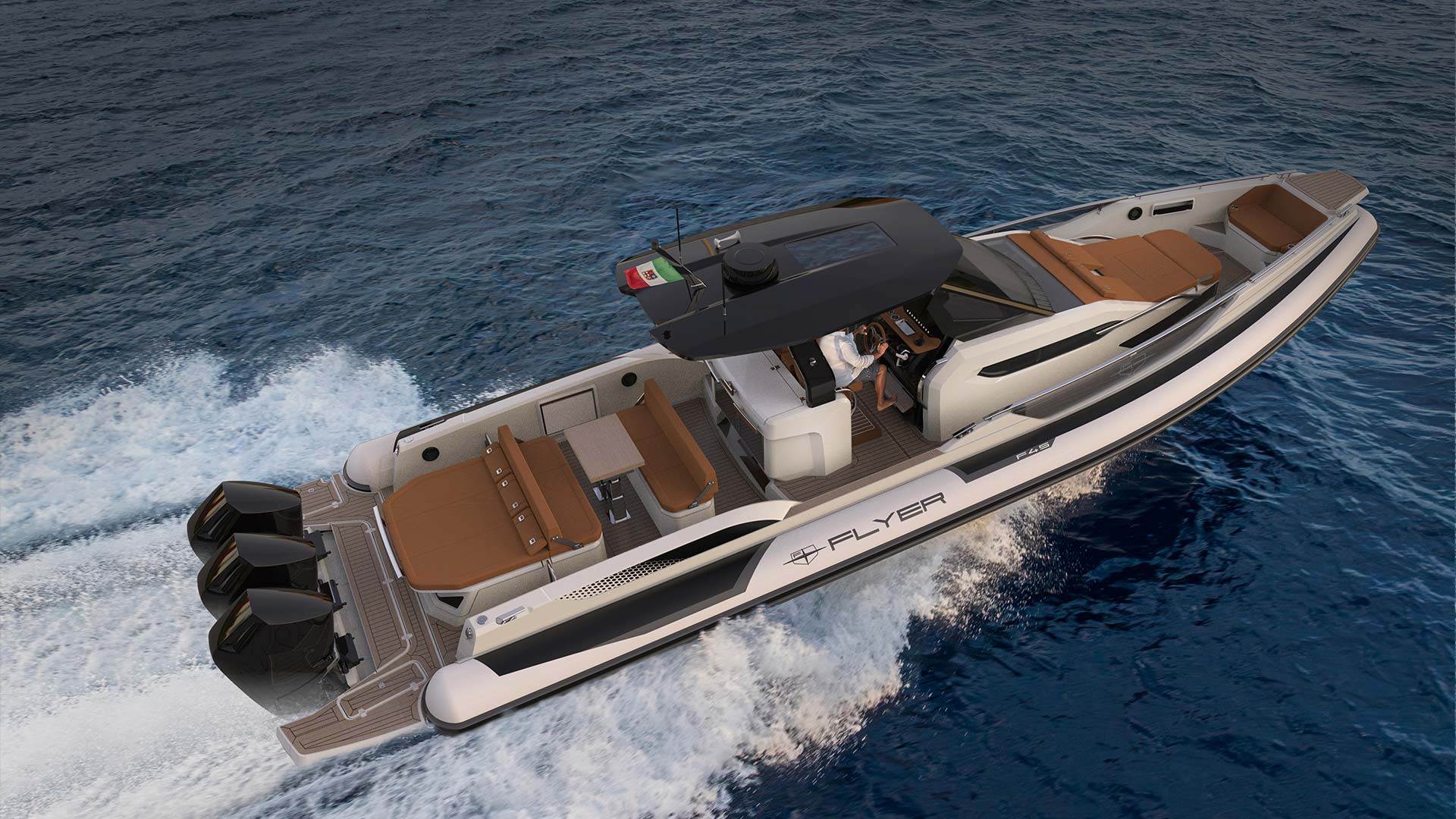 BWA flyer 45 Yacht Mediterranee Marseille_1 Semi rigide BWA Flyer 45